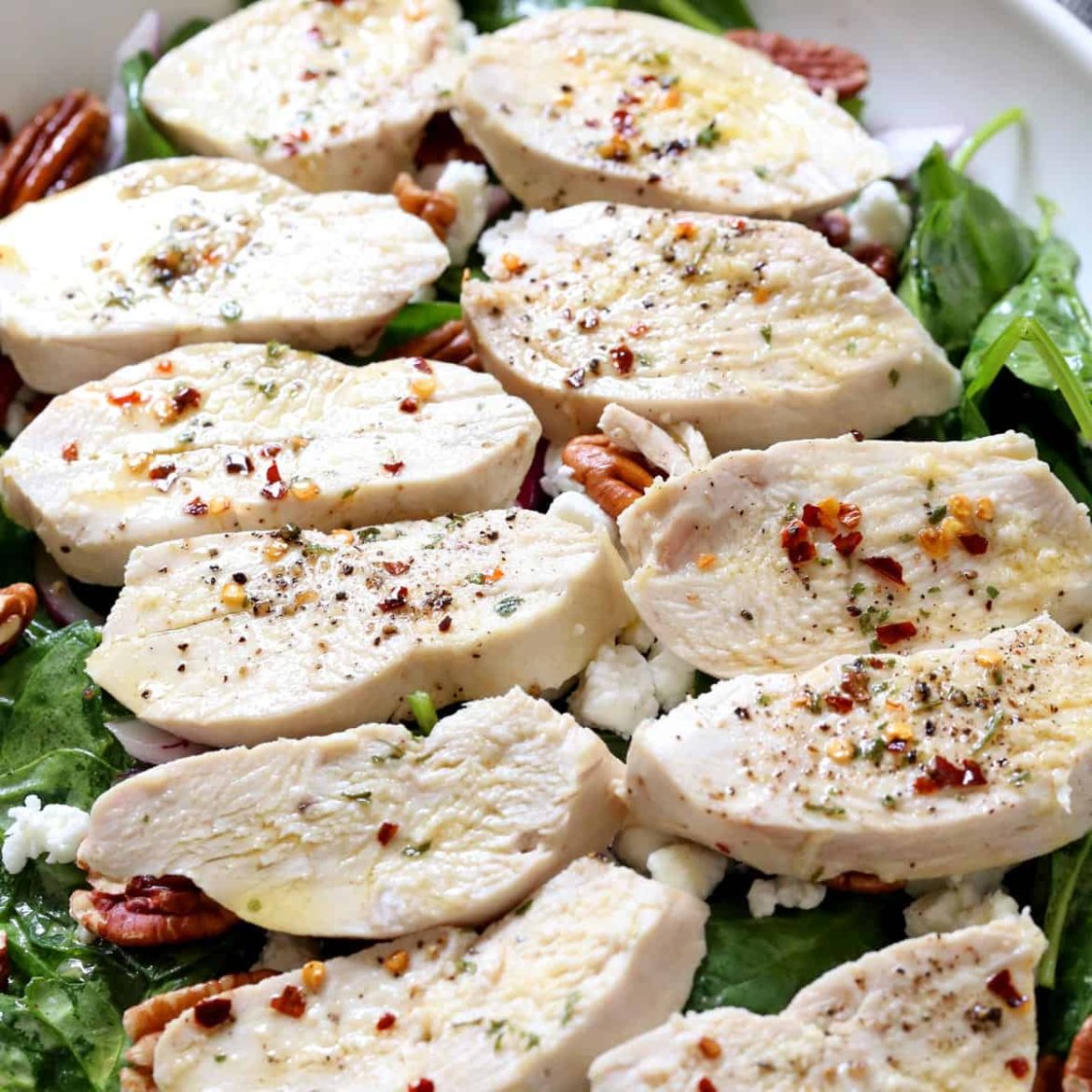 Easy Poached Chicken